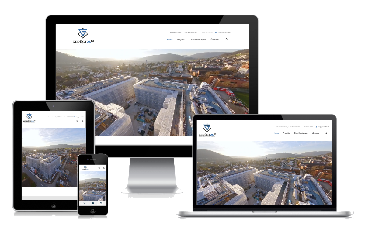 Gerüst24 AG Website Deployment
